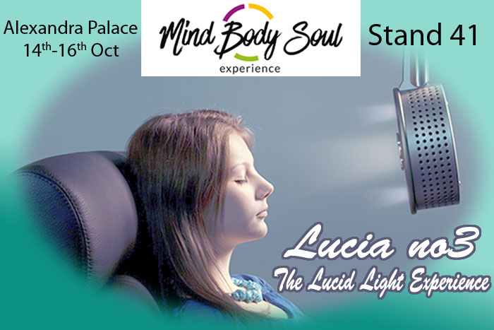 Mind Body Soul Experience 14-16th Oct 2022 Alexandra Palace - Lucia No3